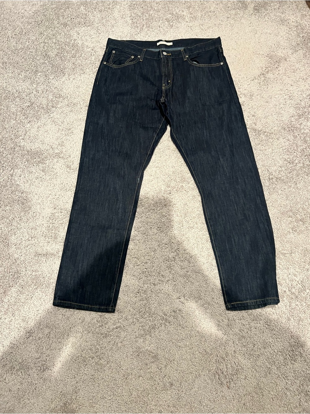Levi's Woman’s Dark Blue Straight Leg Jeans